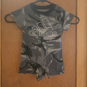 Adidas baby boys 6 months camo onesie